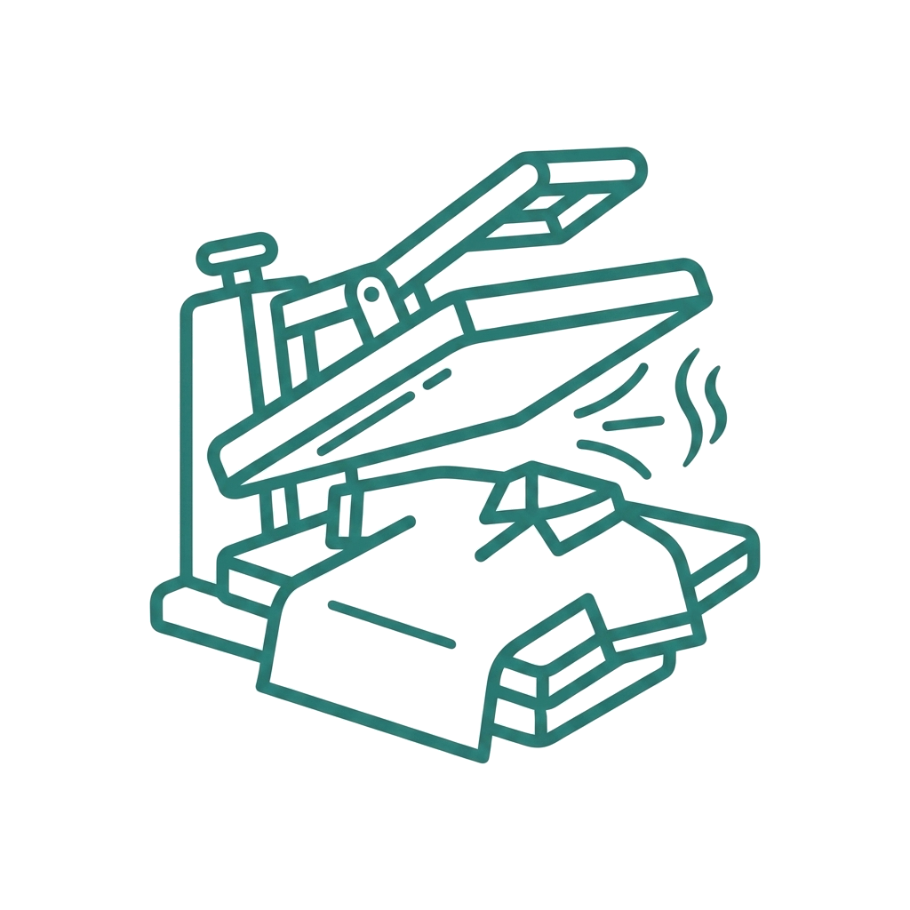 Heat Press Icon